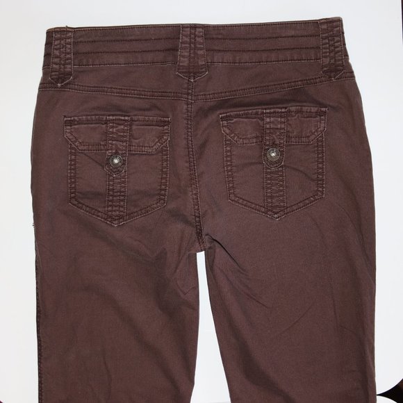 Jane Doe Brown Jeans Pants Waist 32x29.5 Inseam - Picture 7 of 8